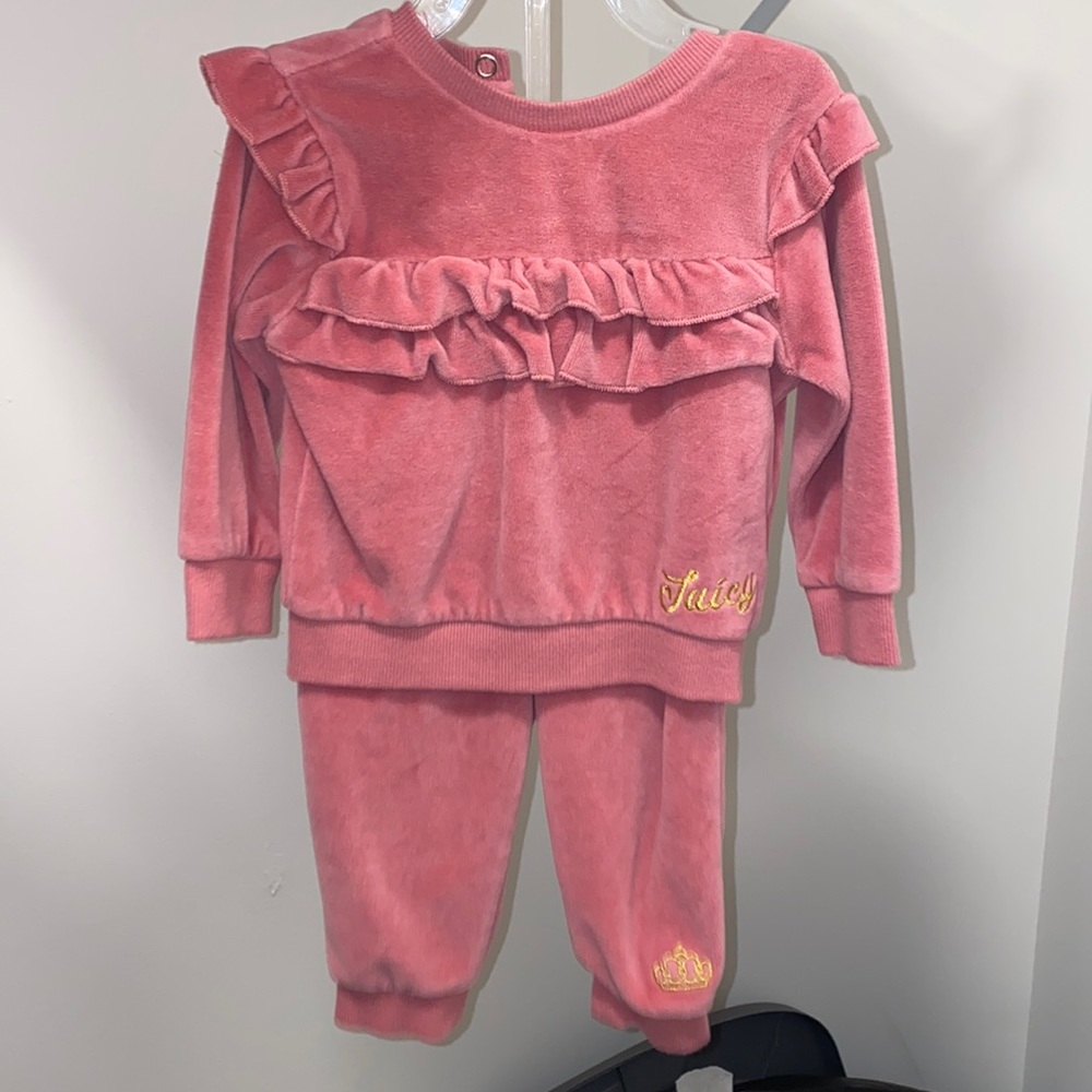 Pink Juicy Couture Sweat suit Toddler
